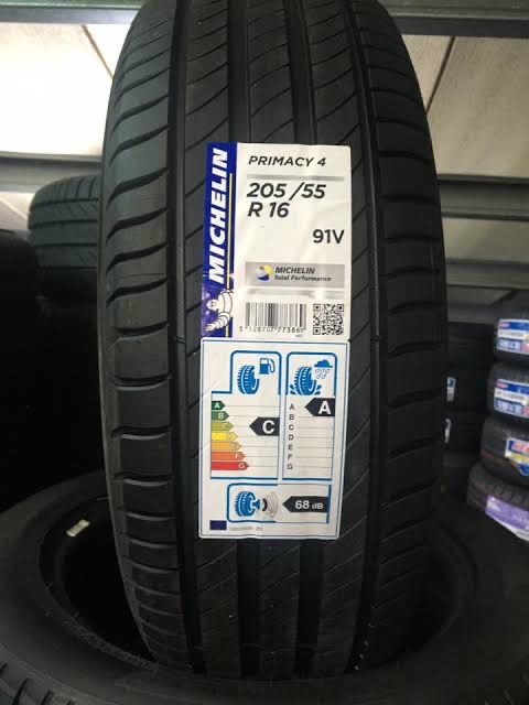 Pneu 205-55-R16 Michelin Primacy 4+ – Honda Tokio Peças