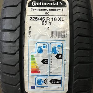 225/45 R18 – Continental (ContisportContact 5)