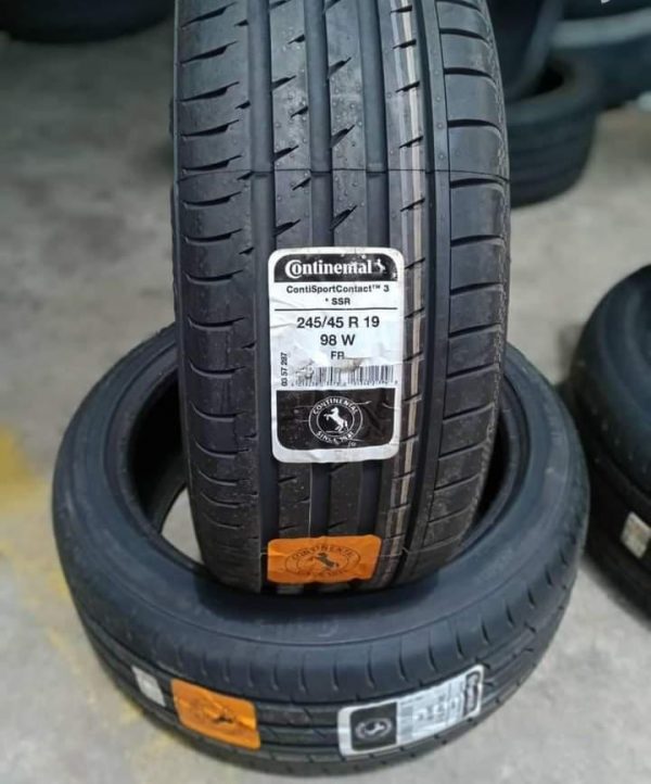 245/45 R19 – Continental (ContisportContact 3)