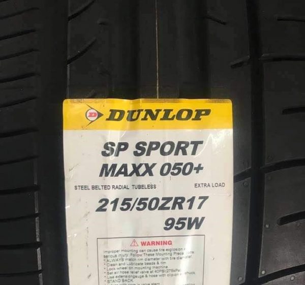 215/50 R17 – Dunlop